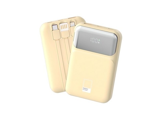 [아이폰 겸용 c형 보조밧데리] 핫 아이템 팬톤 PD 22.5W 초고속충전 대용량 케이블 일체형 미러 보조배터리 10000mAh PGB-20