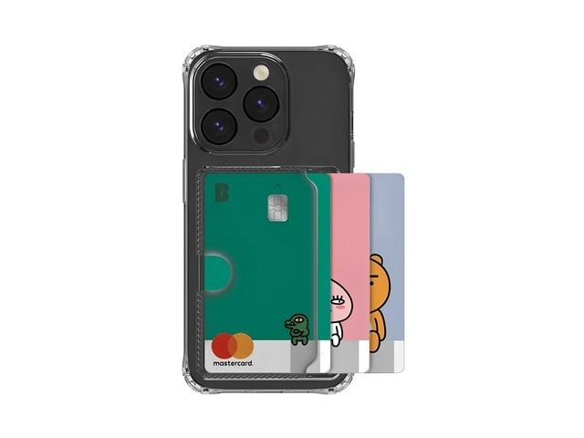 [아이폰13미니 카드케이스] 현명한 선택 까미또 디펜더 카메라보호 카드 3장 수납 사이드 휴대폰 케이스