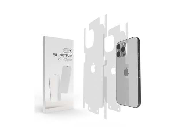 [아이폰16프로맥스 후면 보호필름] 저렴한 가격 프리즘엑스 풀바디 퓨어 후면 보호 필름 2매